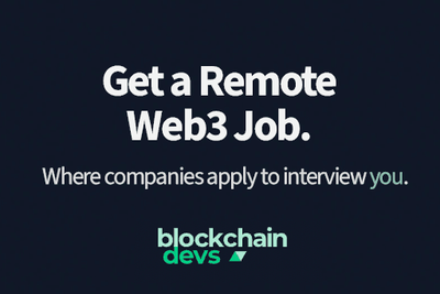 The Reverse Job Board for Blockchain Developers - BlockchainDevs